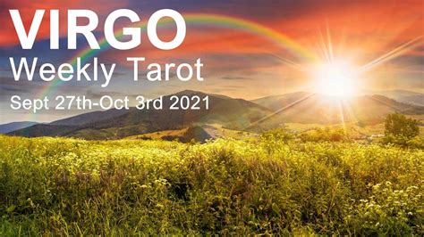 Virgo Weekly Love Horoscope Doing what you love will enhance your earning power as Venus transits through Libra in your money realm. . Virgo tarot reading this week